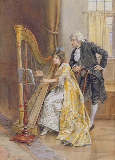 Melodie der Erinnerung von George Goodwin Kilburne